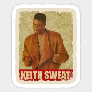 Keith Sweat - NEW RETRO STYLE Sticker